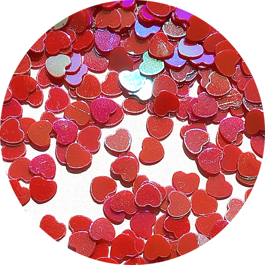 Red Heart glitter
