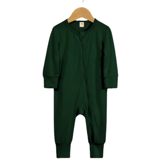 Forest - Long Sleeve Bamboo Sleep + Play Romper