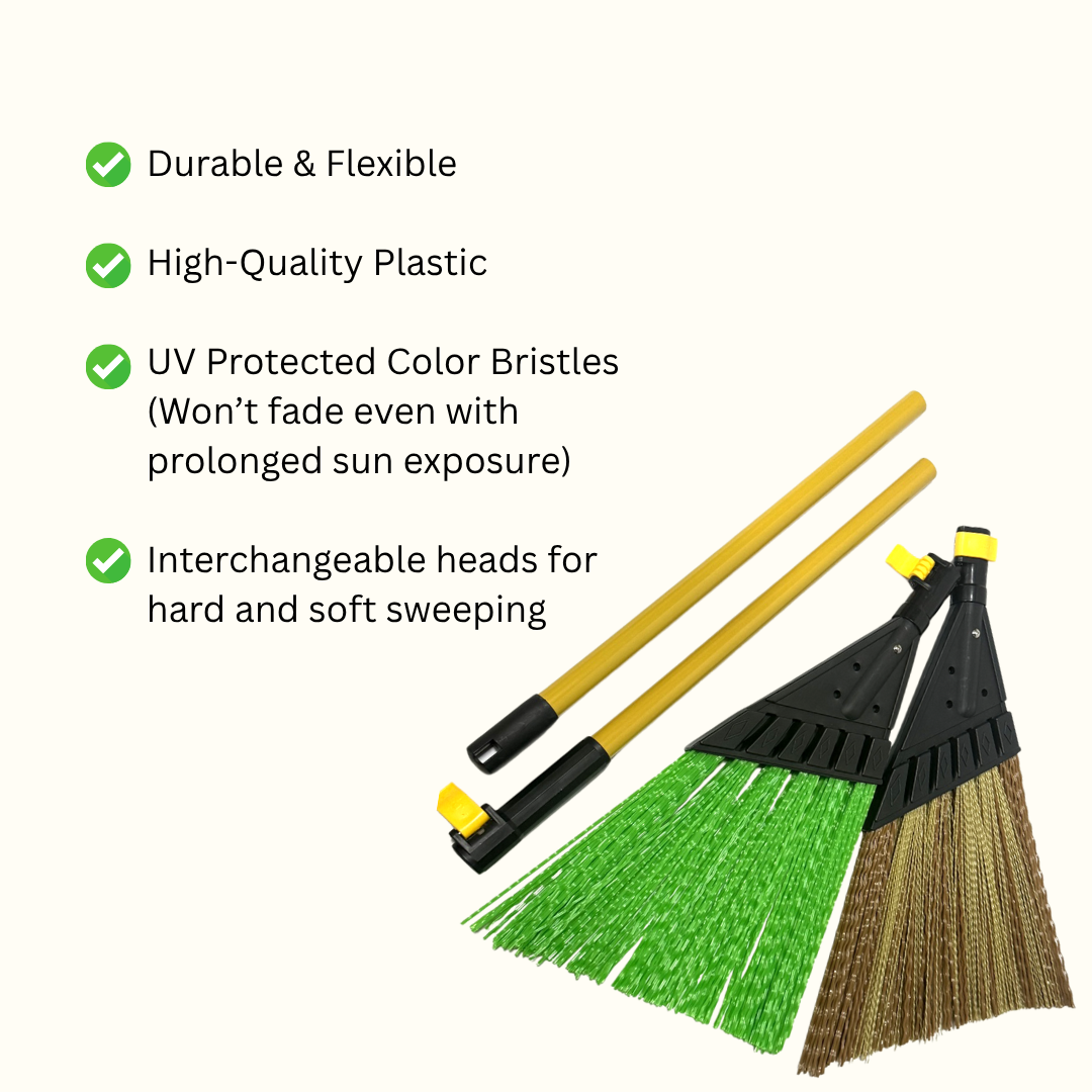 Master Sweep Twin Broom