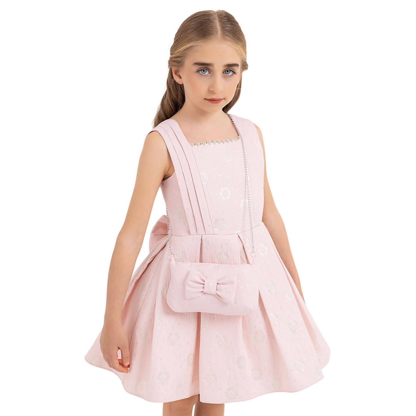 Pink Stardust Girls Formal Dress