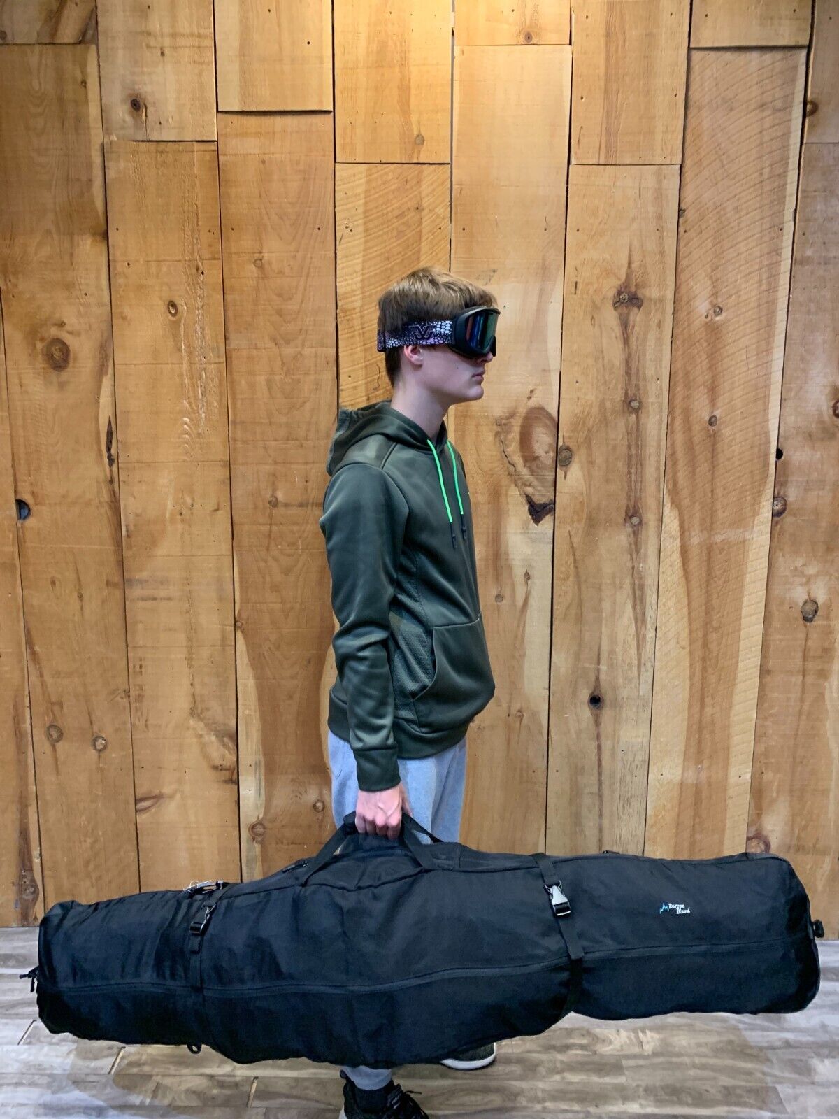 Europe Bound Ski And Snowboard Bag Black