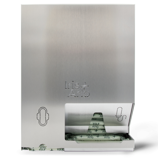 Wall-Mounted Steel Dispenser - Regular Pads & Tampons