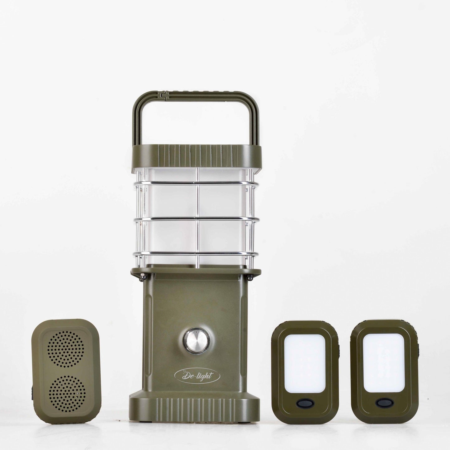 TRU De-LIGHT BUDDY Dimmable LED Lamp / Power Bank / Bluetooth Speaker / Independent side lamps - Music / Decoration - All-In-One