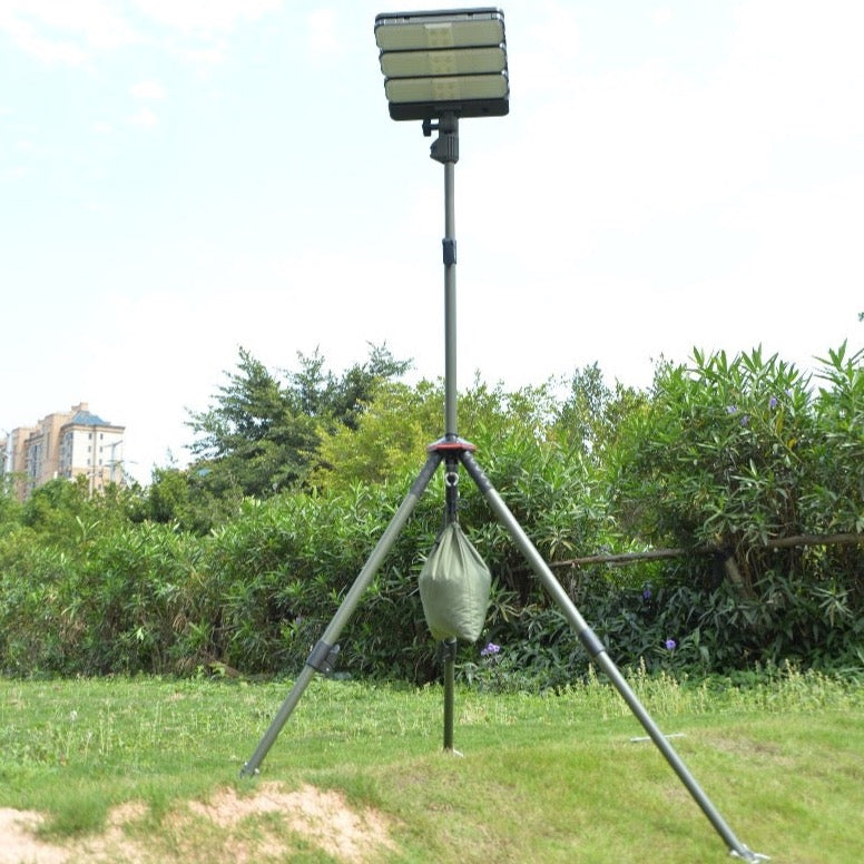 TRU De-LIGHT WORK&PLAY AT NIGHT Multi-Configuration, Solar, LED High Lumen, Flood-Light (3450 Lumen Total)