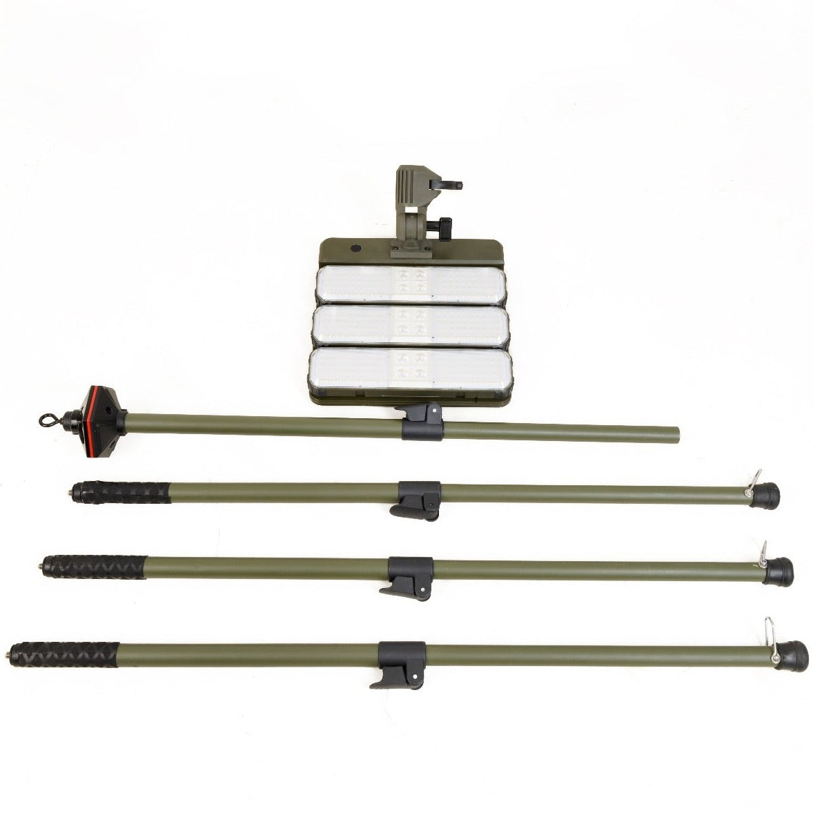 TRU De-LIGHT WORK&PLAY AT NIGHT Multi-Configuration, Solar, LED High Lumen, Flood-Light (3450 Lumen Total)