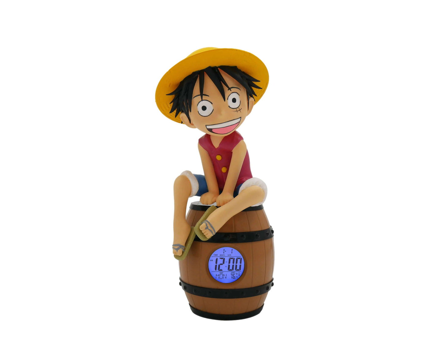 Alarm Clock Luffy on Barrel One Piece