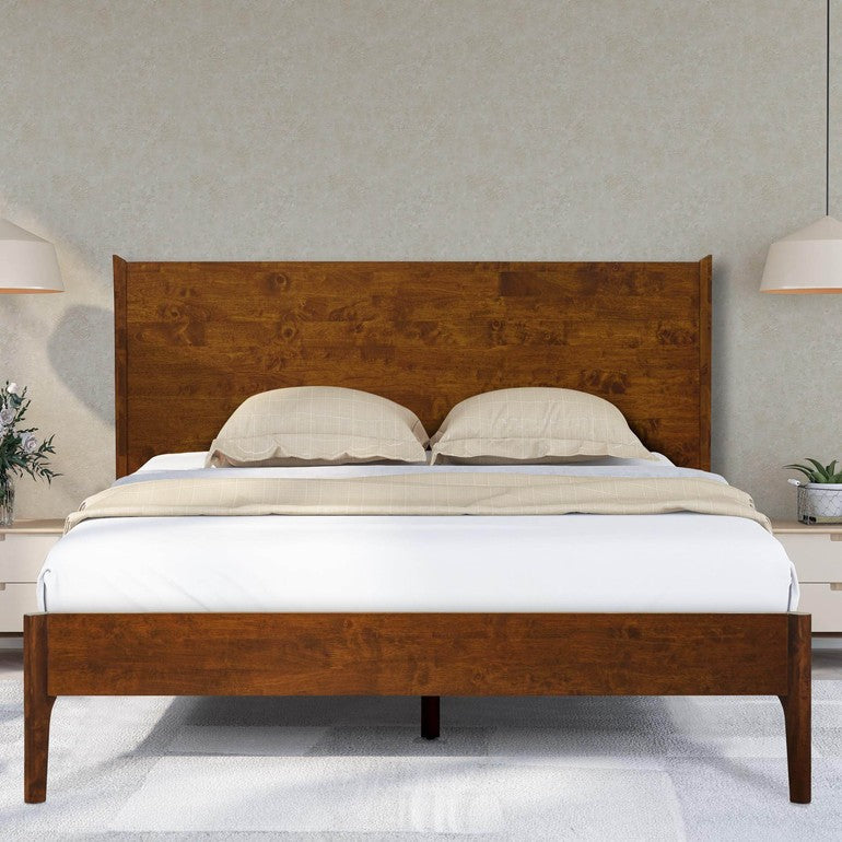 Haven Deluxe Wood Platform Bed Frame