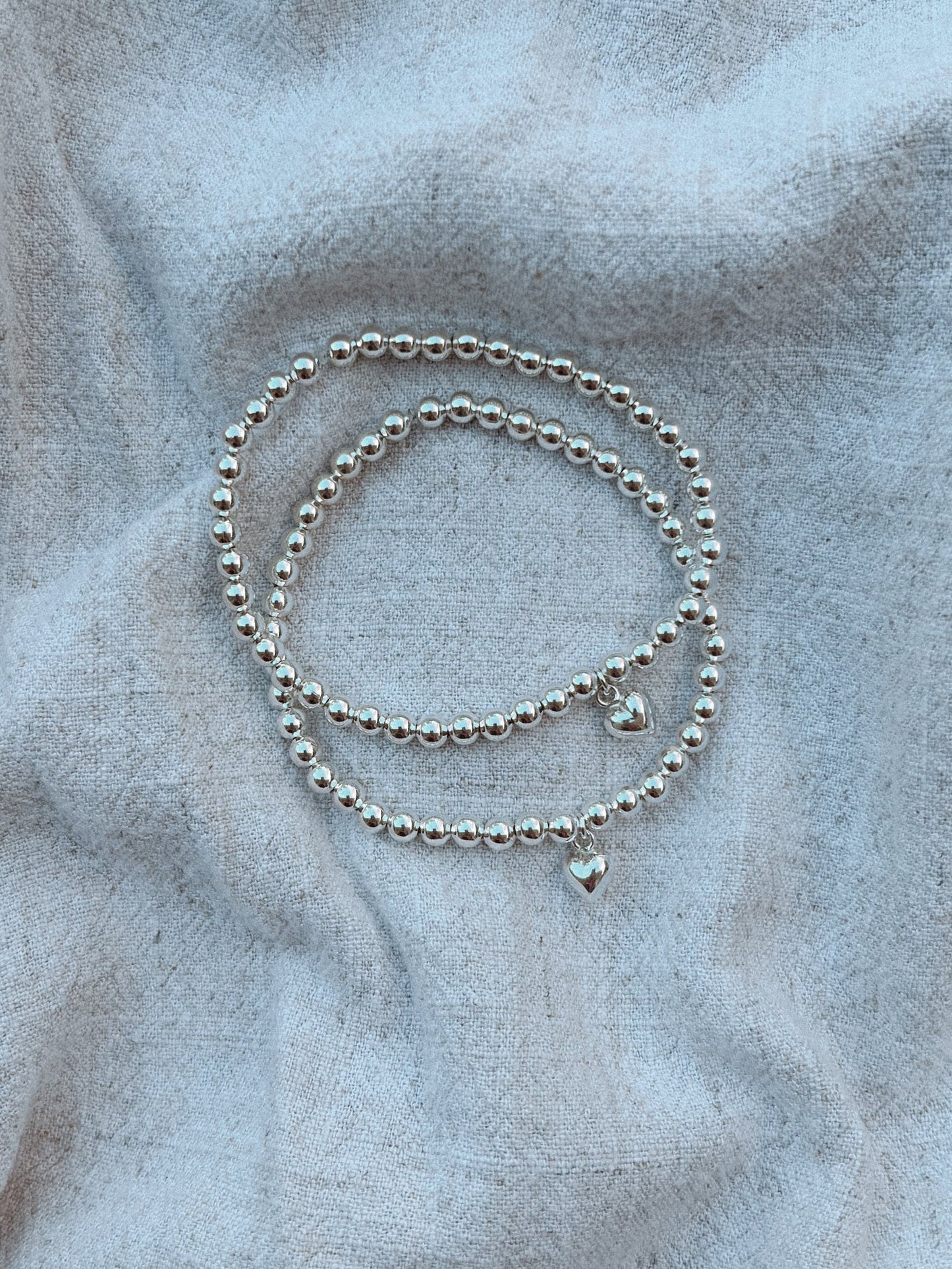 4mm Sterling Silver Amore Bracelet