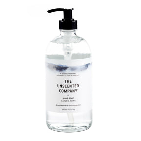 The Unscented - Unscented Hand Soap - Glass Bottle (465ml)