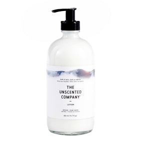 The Unscented - Lotion - Glass Bottle (465ml)