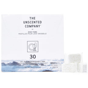 The Unscented - Ecodesigned Dish Tabs Unscented (30tab)