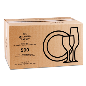 The Unscented - Ecodesigned Dish Tabs Unscented (500tab)