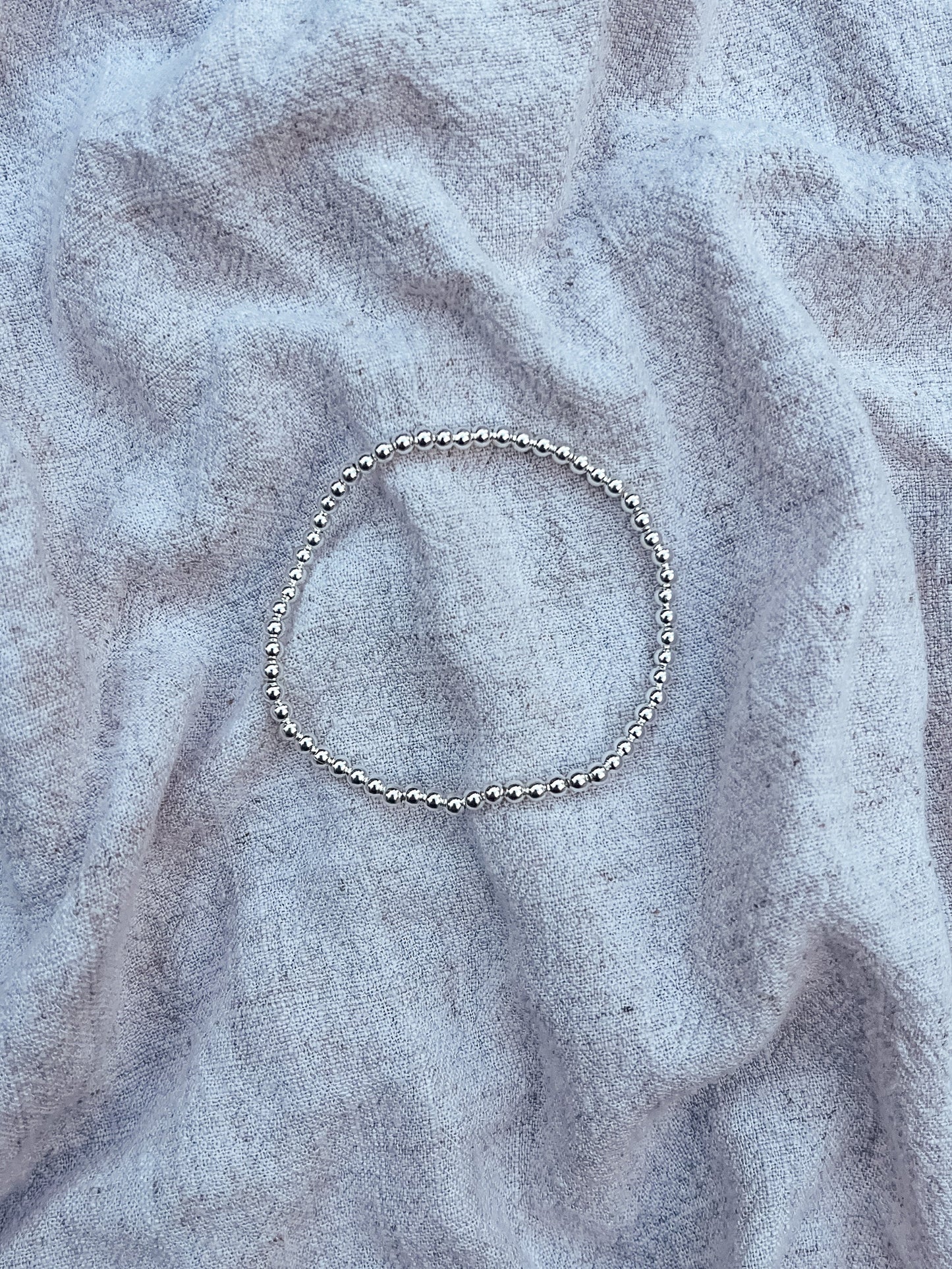 3mm Sterling Silver Layering Bracelet