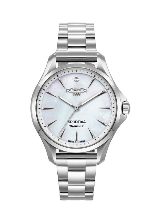 Roamer Sportiva Diamond Ladies 36 mm Quartz Watch