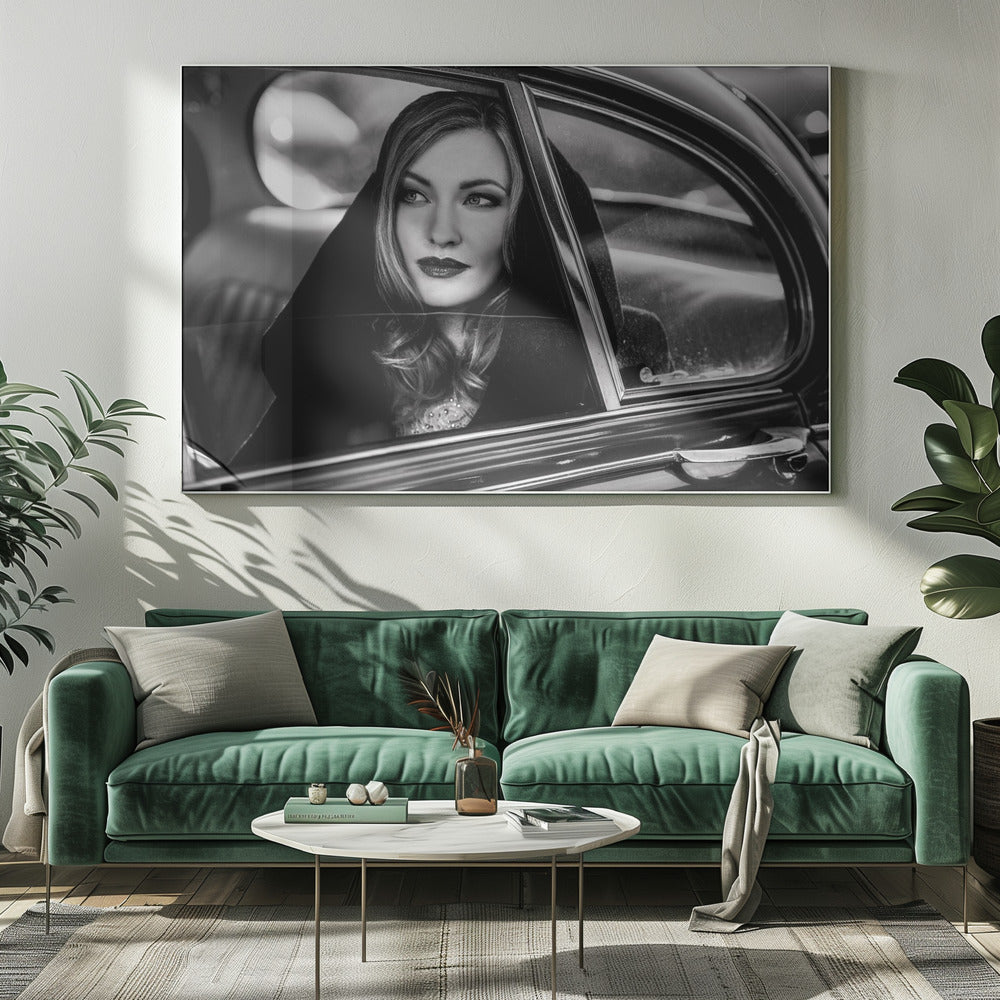 Wall art Caught in a moment of absence...