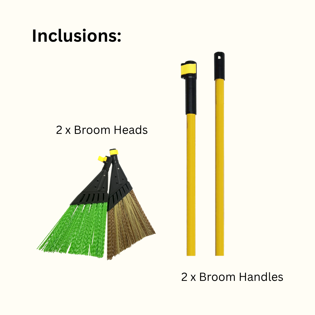 Master Sweep Twin Broom