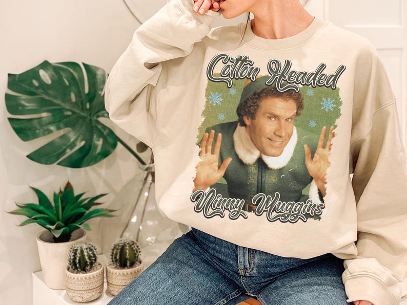 Crewneck Hoody  Merry Christmas Buddy