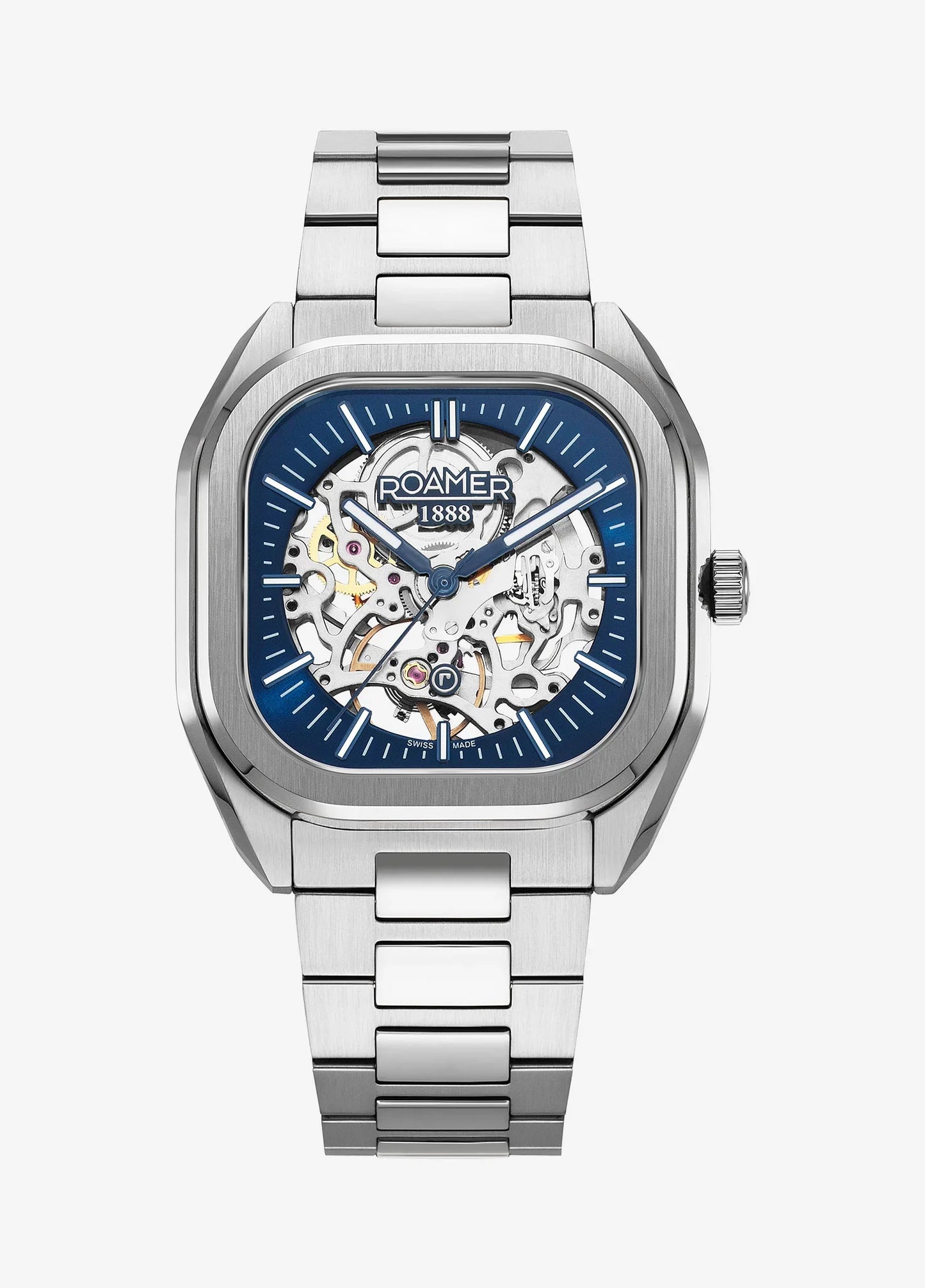 Roamer Mechano 39.5mm Mechanical Hand-Winding Men’s Watch