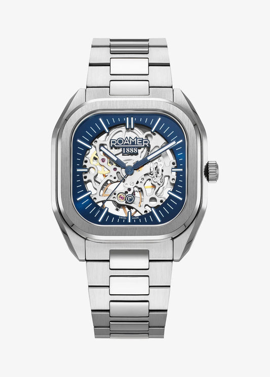 Roamer Mechano 39.5mm Mechanical Hand-Winding Men’s Watch