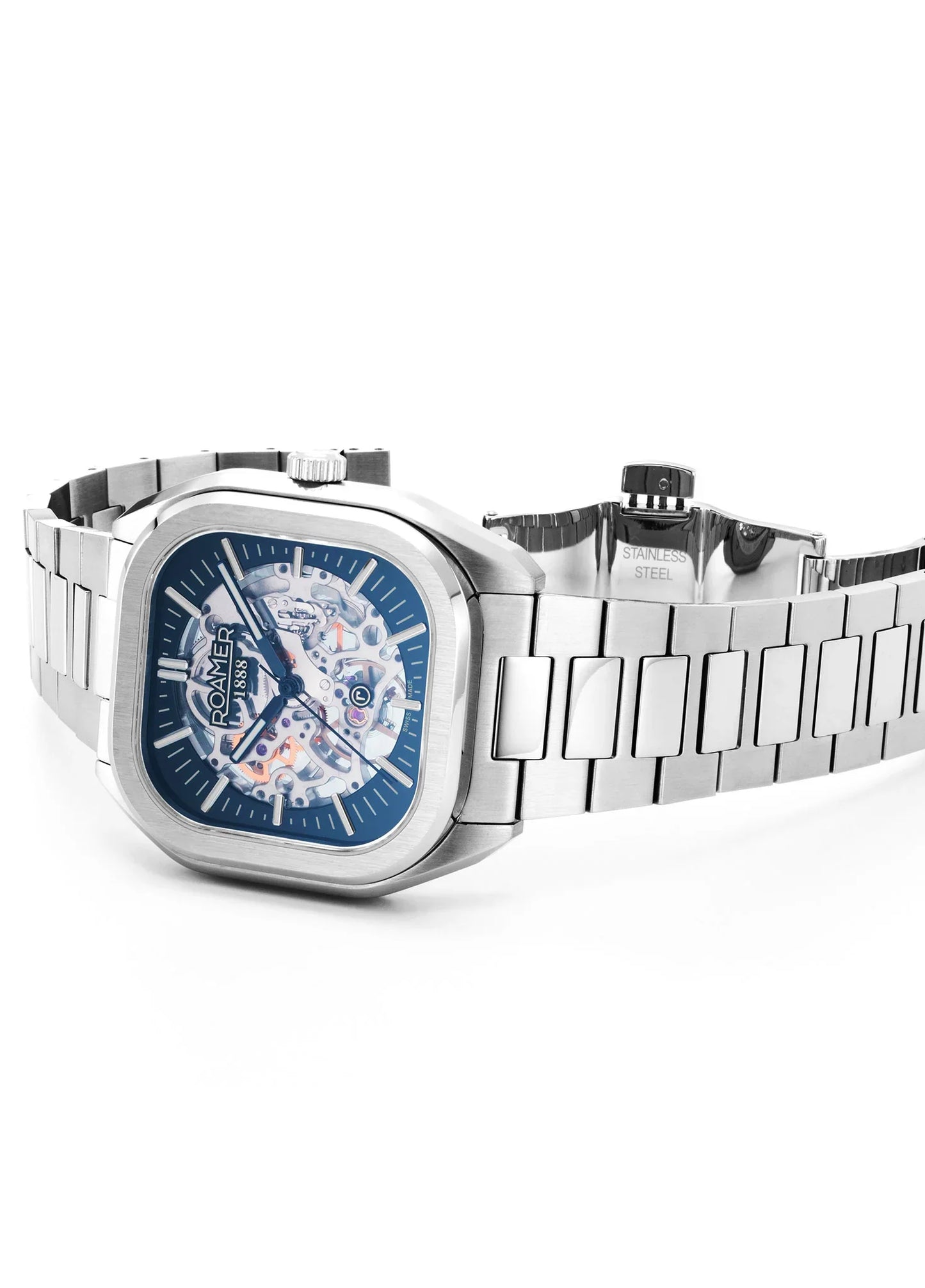 Roamer Mechano 39.5mm Mechanical Hand-Winding Men’s Watch