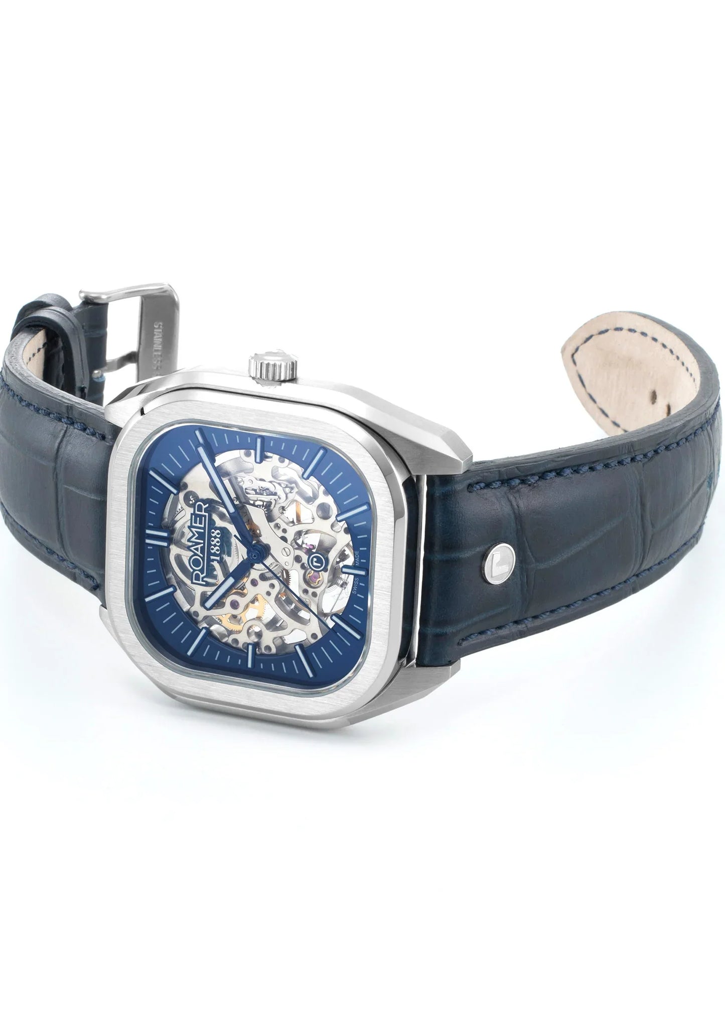 Roamer Mechano 39.5mm Mechanical Hand-Winding Men’s Watch