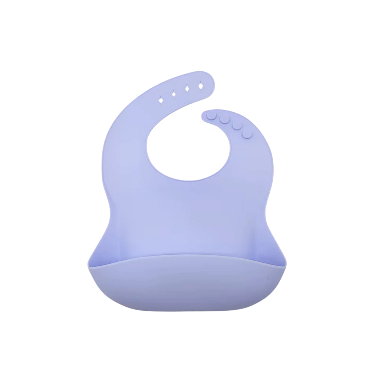 Pale Purple - Silicone Bib