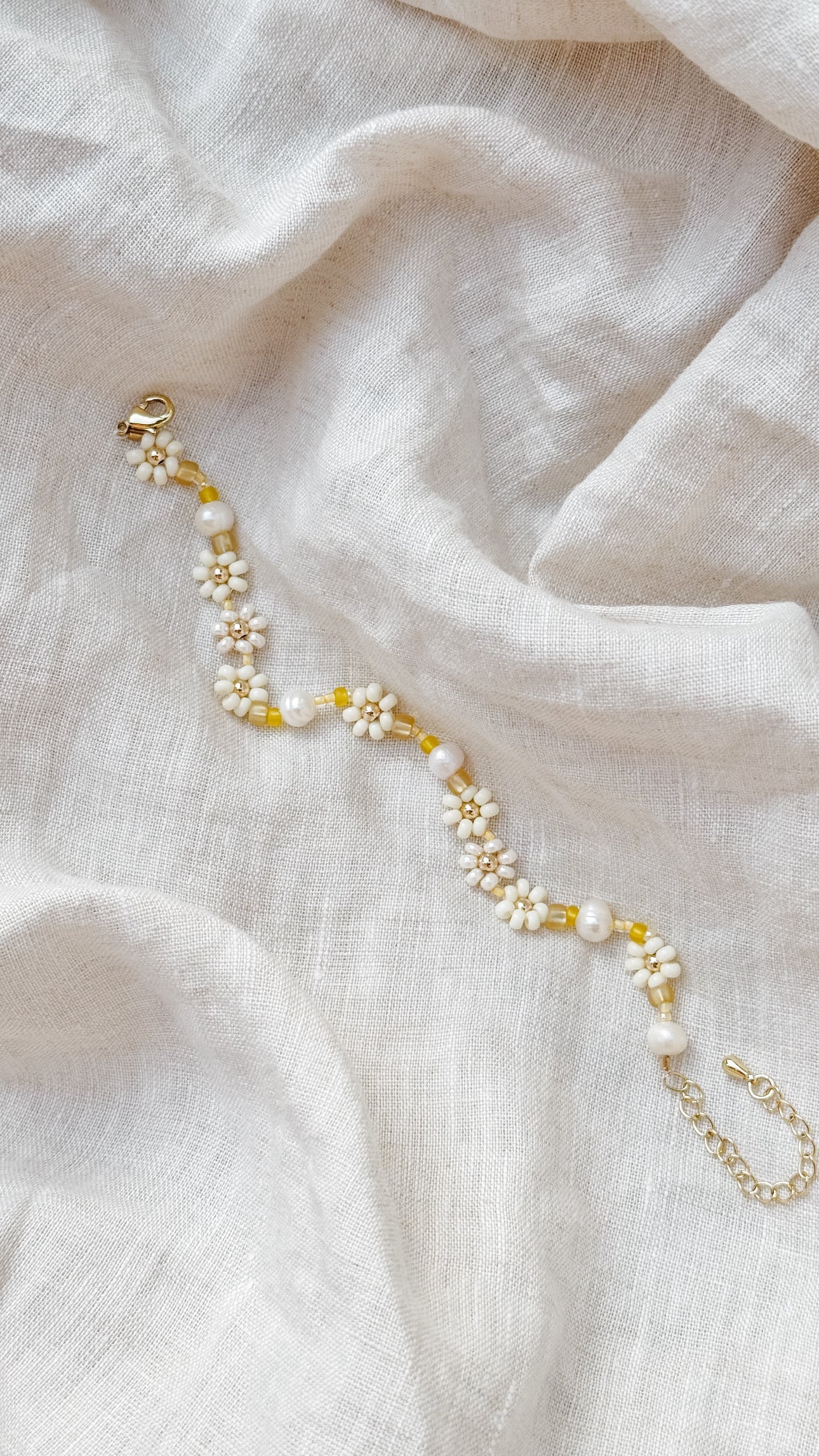 The Daisy Bracelet & Anklet in "Buttercup"