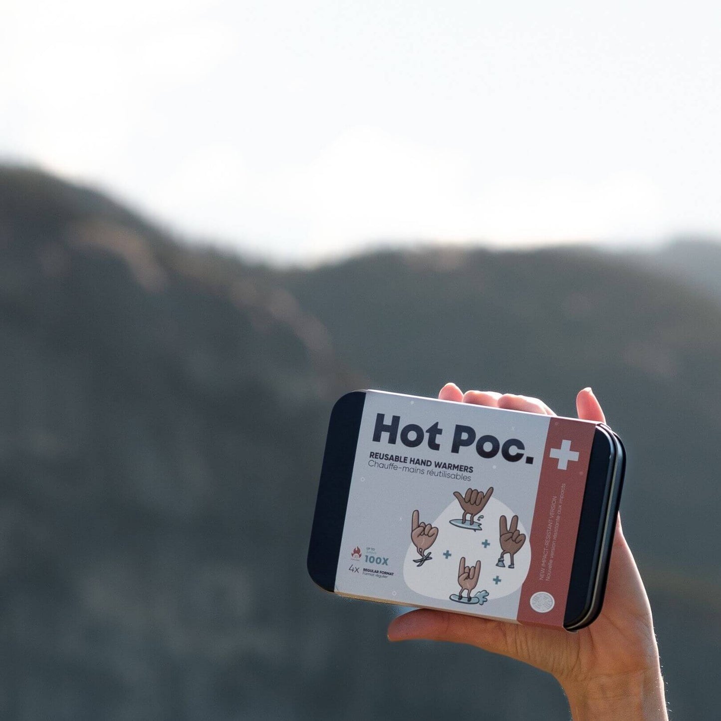 HotPoc Eco-Friendly Reusable Hand Warmers (4-Pack)