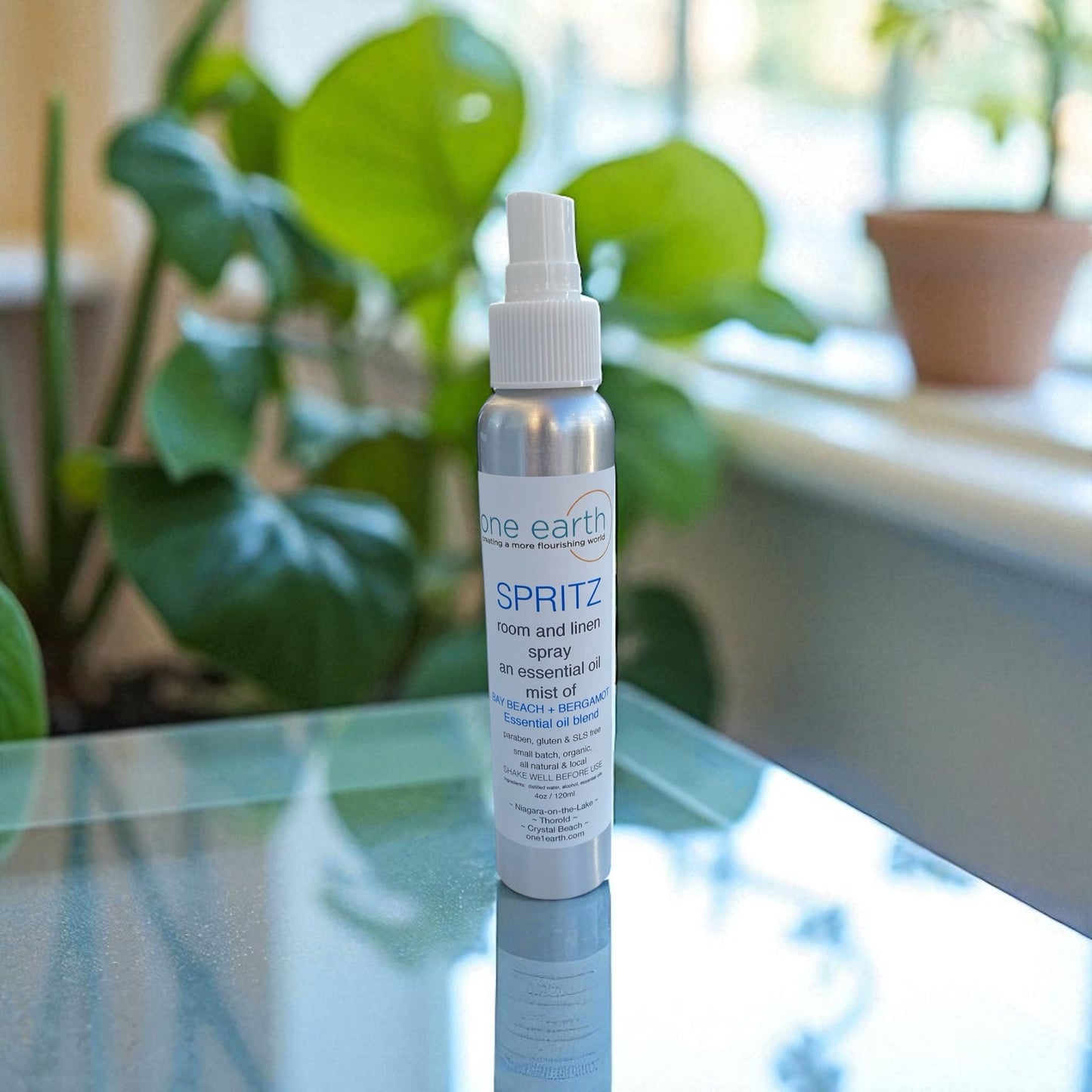 NEW FORMULA! Spritz Room & Linen Spray - Bay Beach + Bergamot