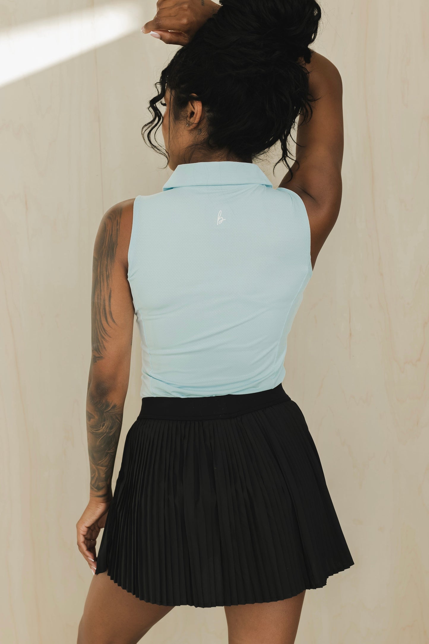 Sleeveless Polo Shirt