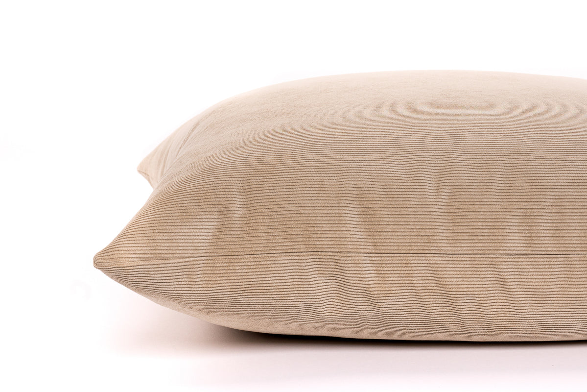 Tan Cord Cushion Cover