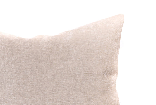Ivory Chenille Cushion Cover