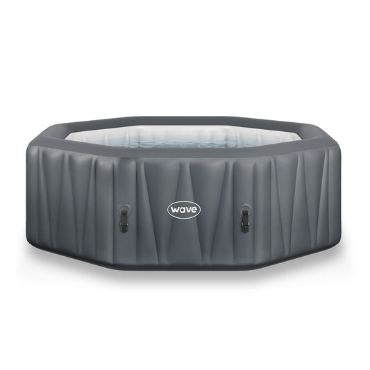 Wave | Aegean | 6-Person Inflatable Hot Tub | Octagon | Integrated Heater