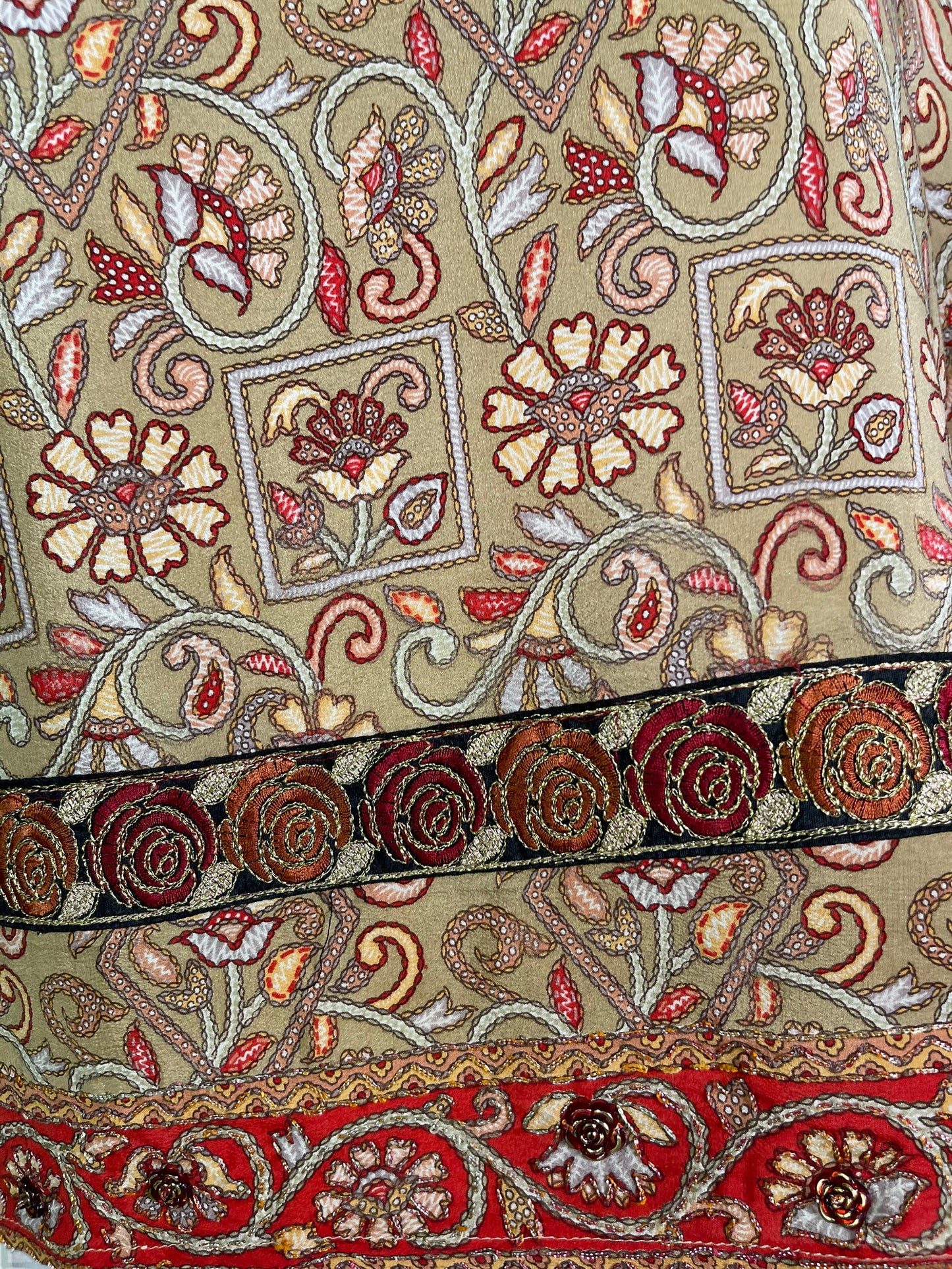 PRC6019 Avatar Pure Silk Boxy Top