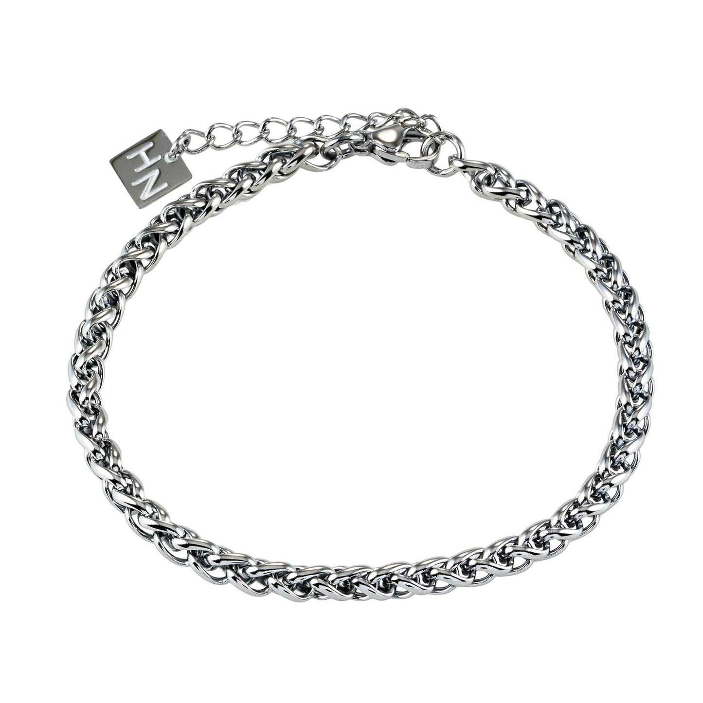 ALDWYCH: Unisex Chunky Silver Bracelet - Bold, Stylish & Versatile.