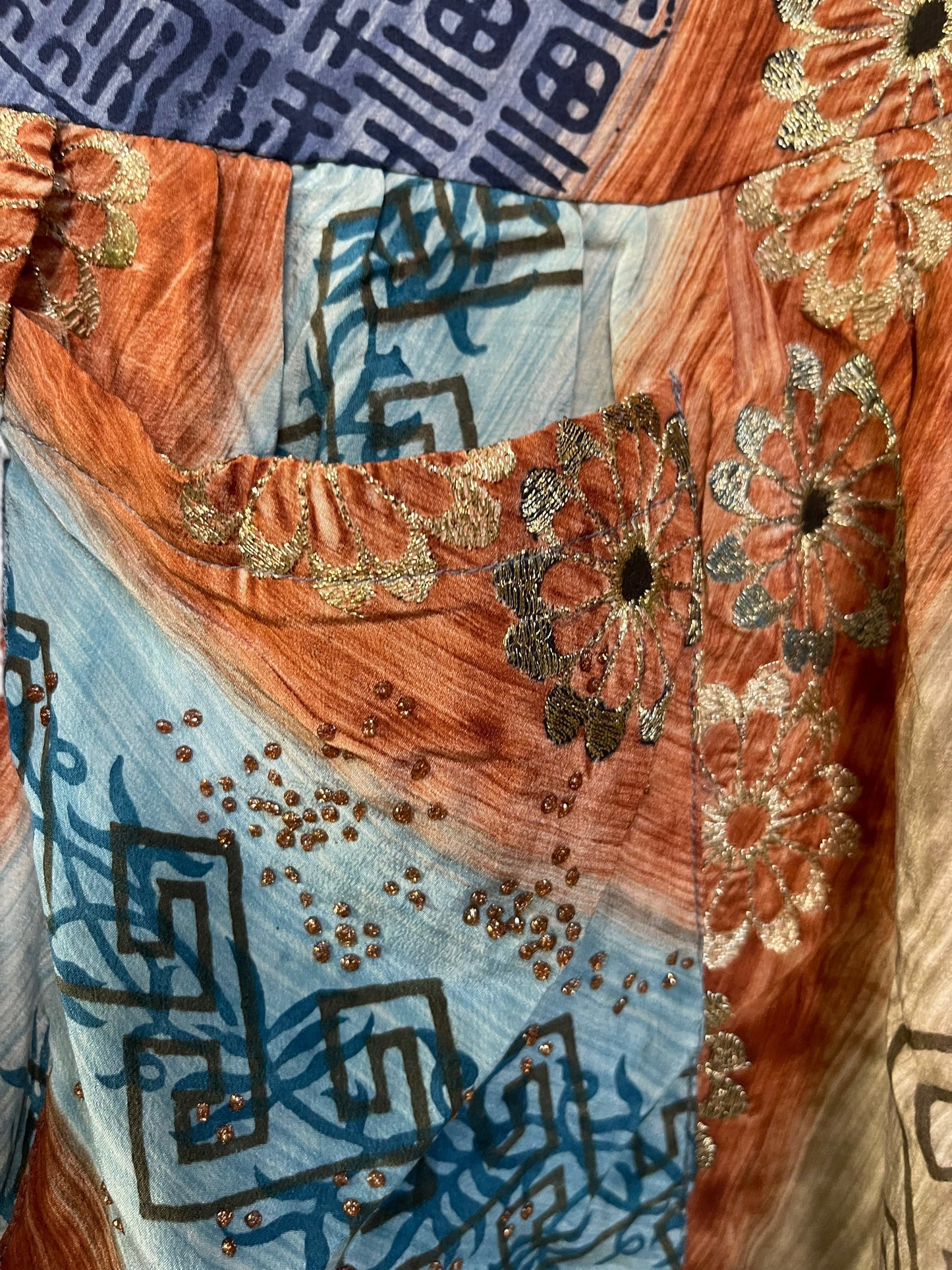 PRC5941 Avatar Pure Silk Boxy Babydoll Dress