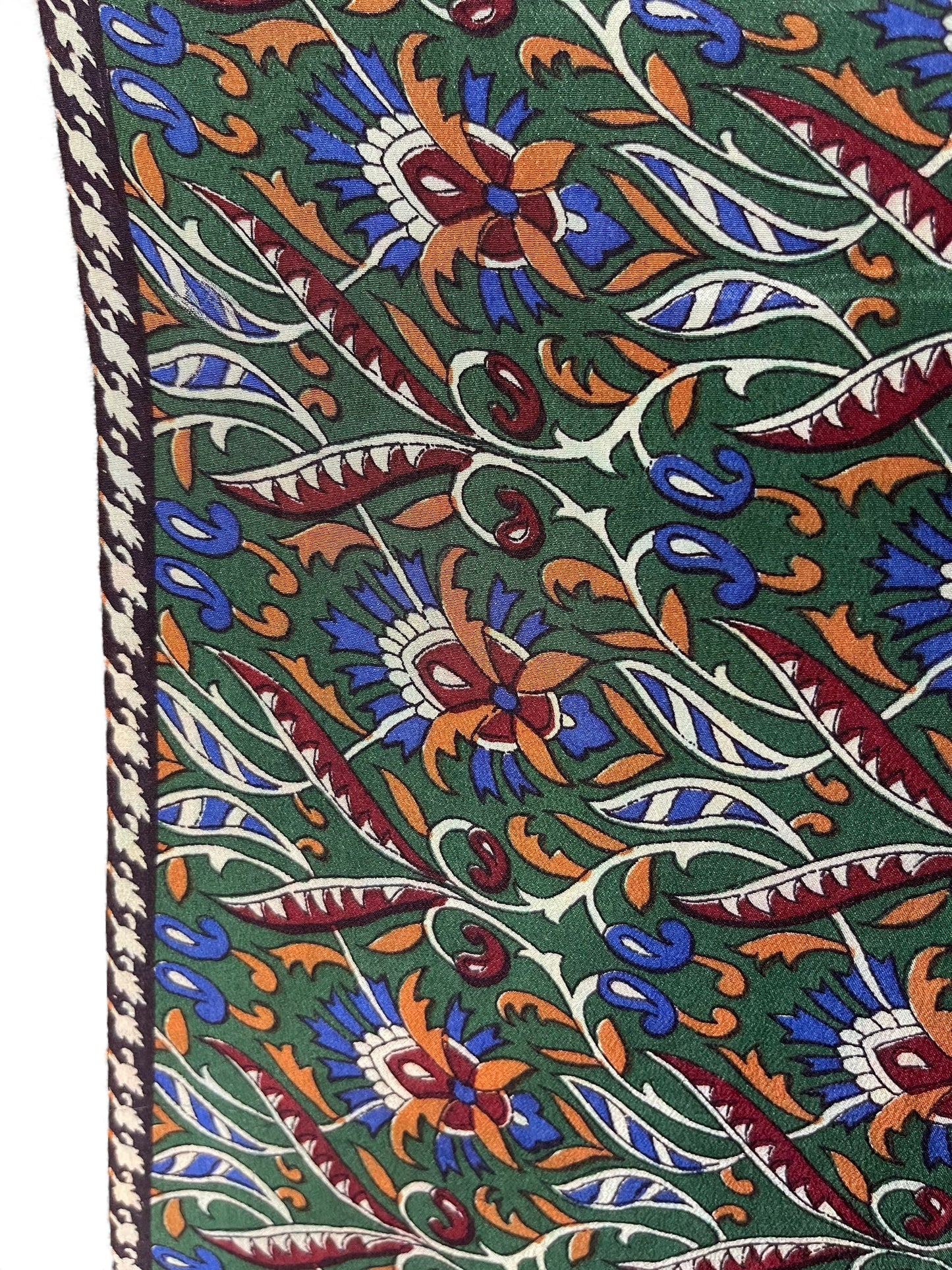 PRC7156 Avatar Pure Silk Short Kaftan Tunic without Slits