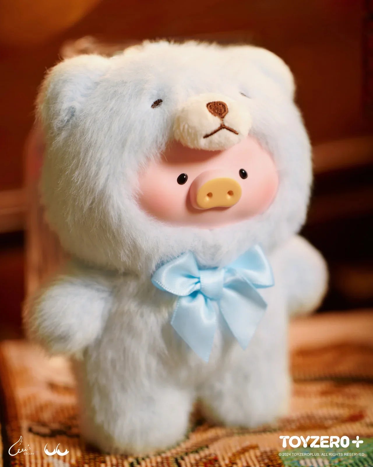 LULU THE PIGGY - VINTAGE TEDDY SHOP VINYL FACE BLIND BOX