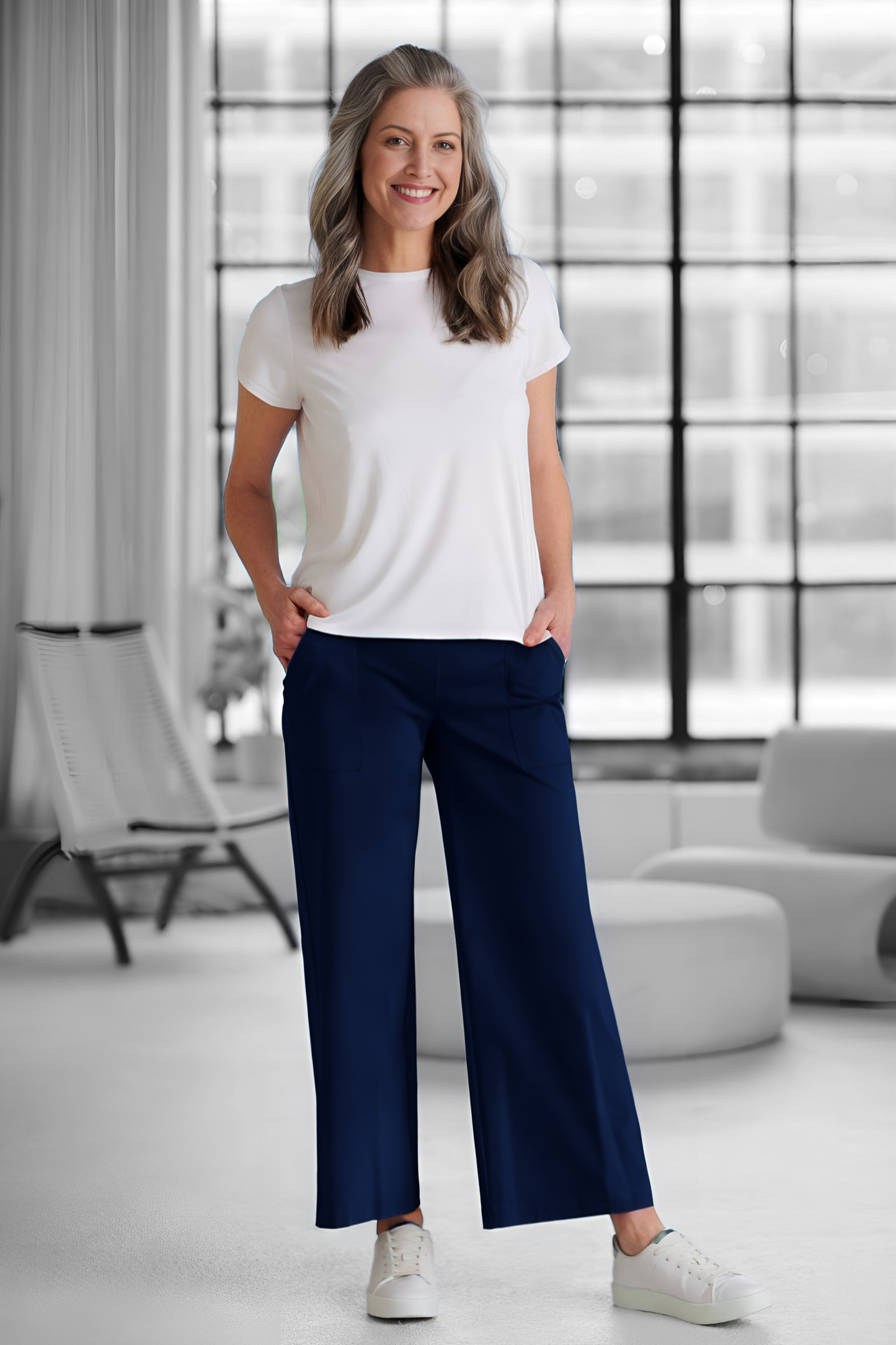 Andorra Crop Pant With Pockets