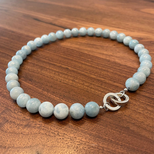 Aquamarine Statement Necklace