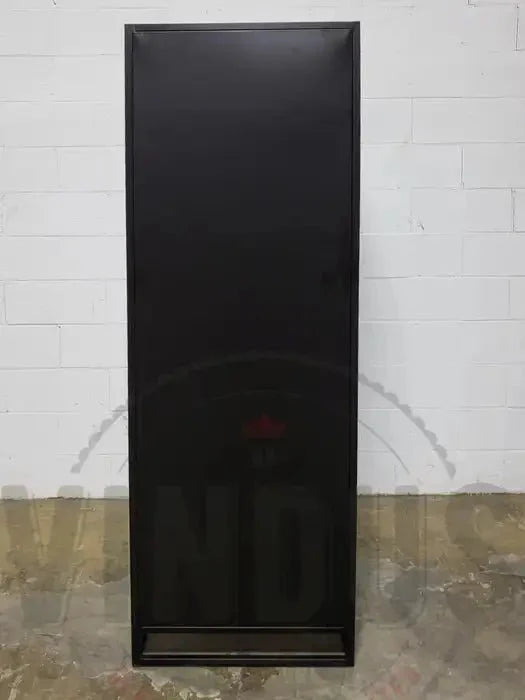 Armoire 3 tiroirs bois de manguier et structure d'acier noir