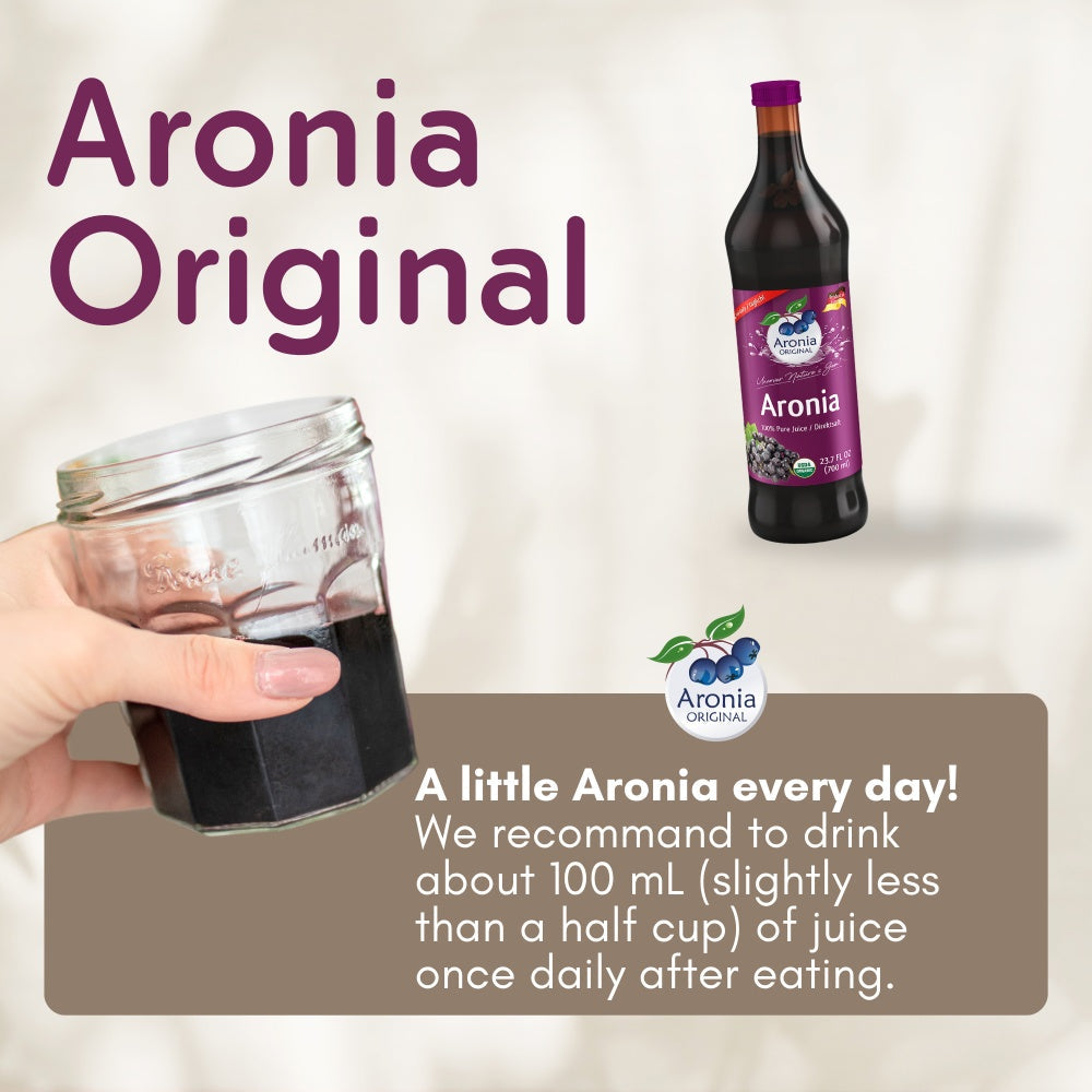 Organic Aronia Juice 23.7 Fl Oz (700 ml)