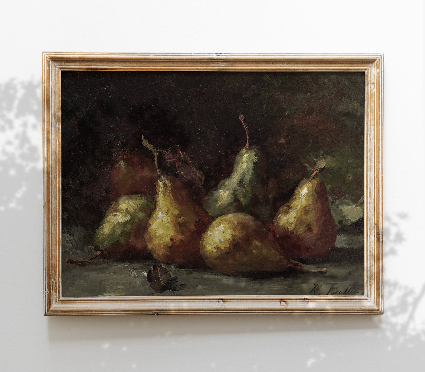 Vintage Moody Fruit Art Print S0149