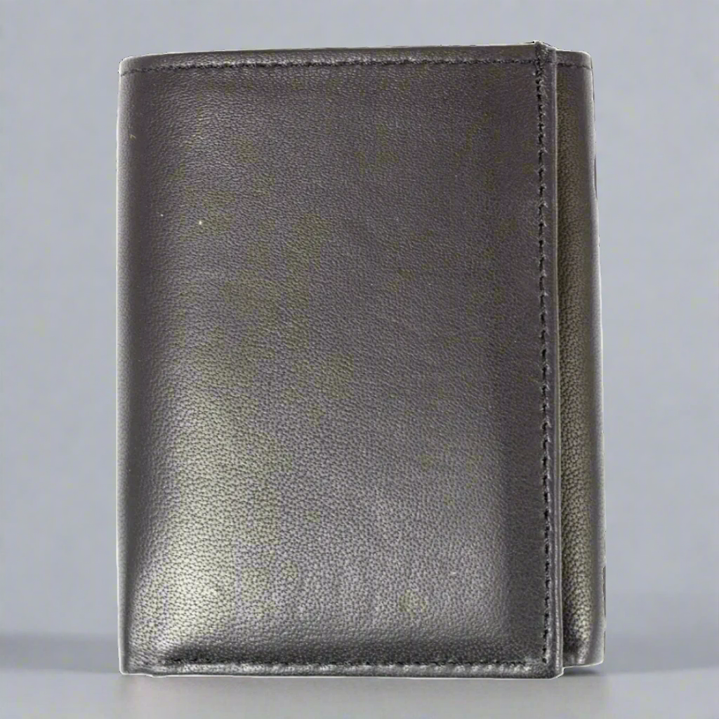 BOL Men's Trifold Leather Wallet