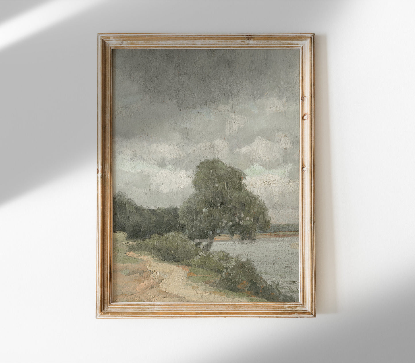 Vintage Muted Landscape Art Print L0197