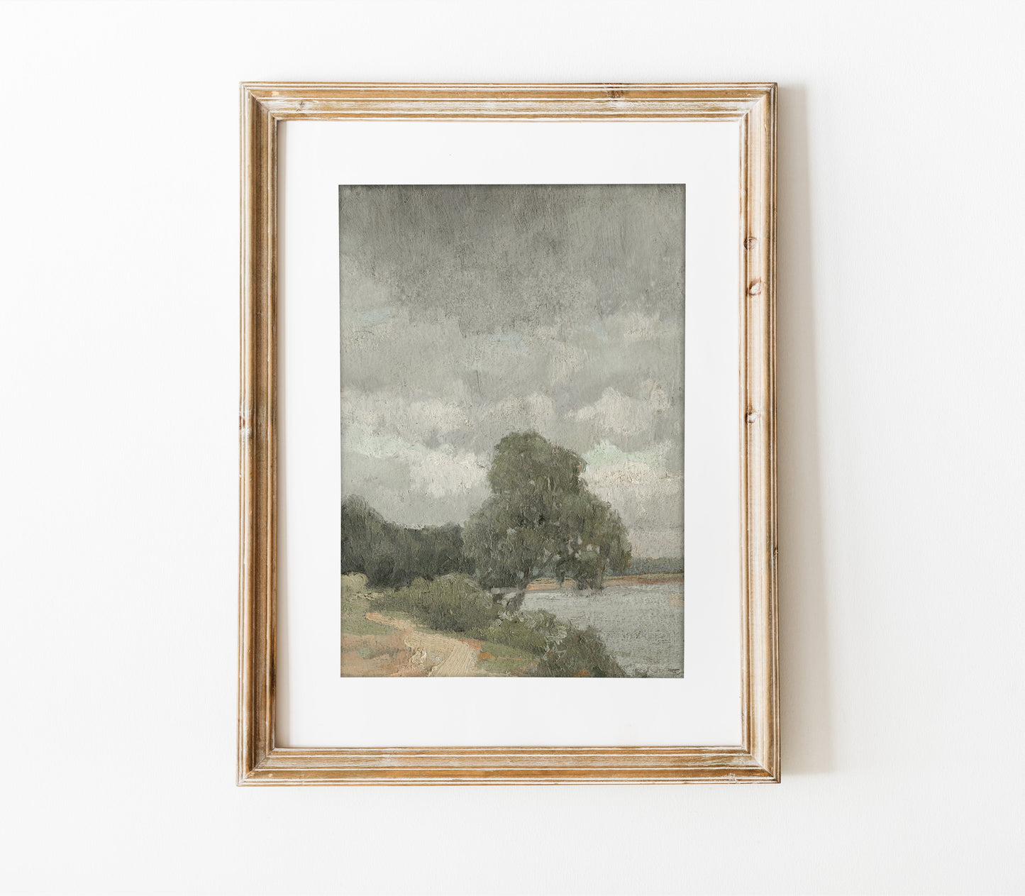 Vintage Muted Landscape Art Print L0197