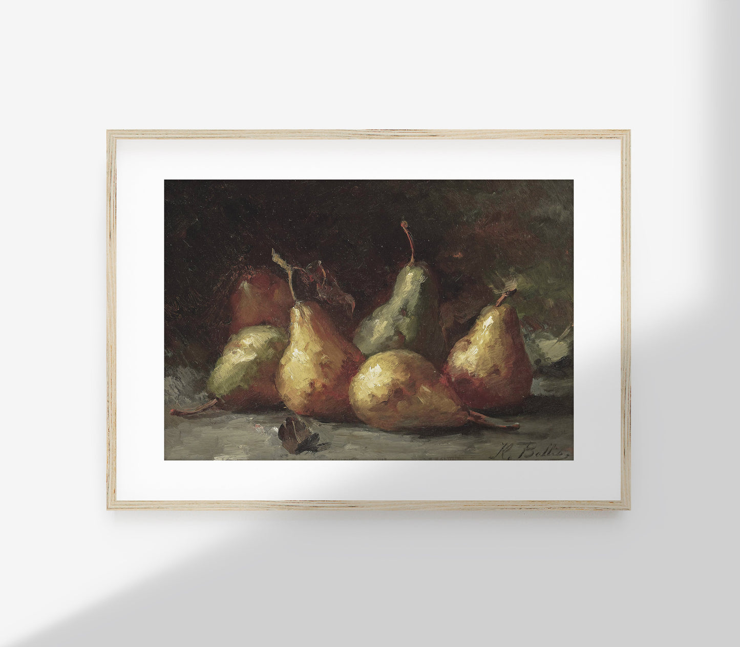 Vintage Moody Fruit Art Print S0149