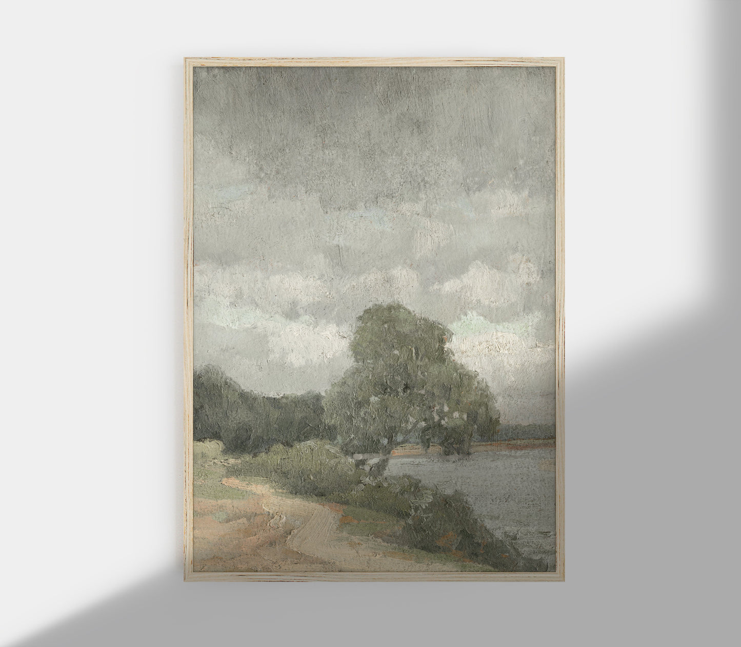 Vintage Muted Landscape Art Print L0197