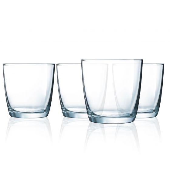 Luminarc Atlas 10.5oz 4pc glass set