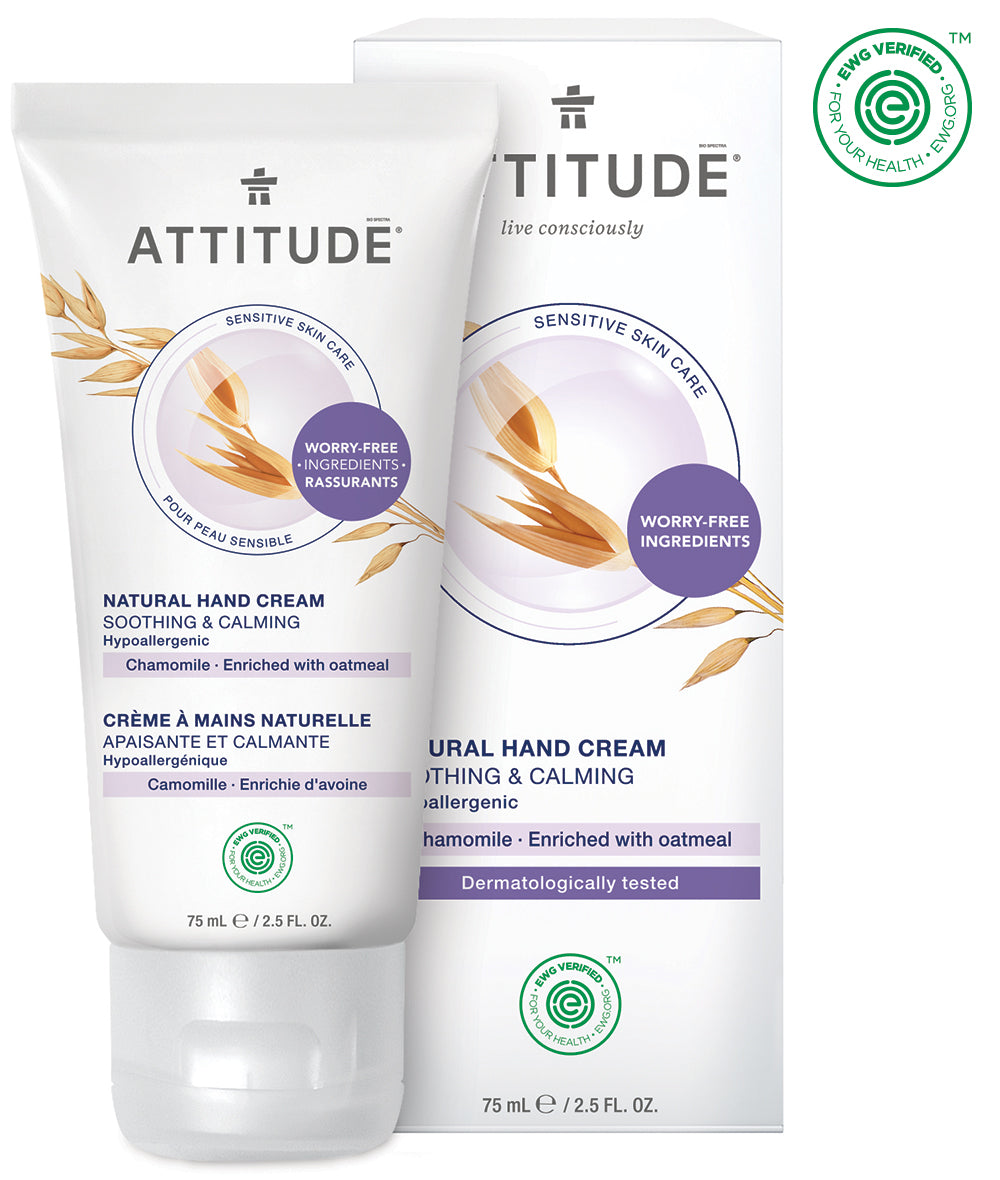Attitude Hand Cream - Chamomile, 75ml